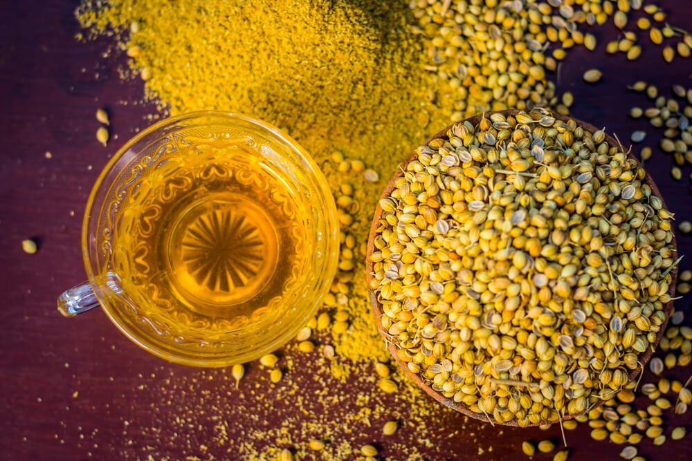 Acqua di coriandolo aiuta a dormire meglio.