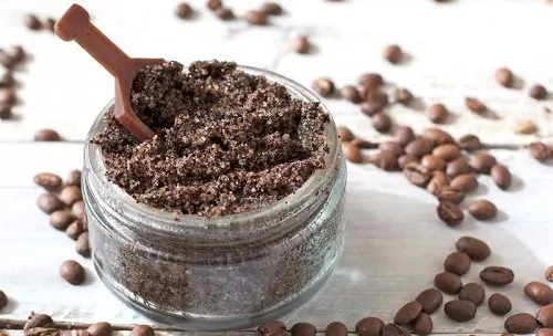 aceite de coco y café