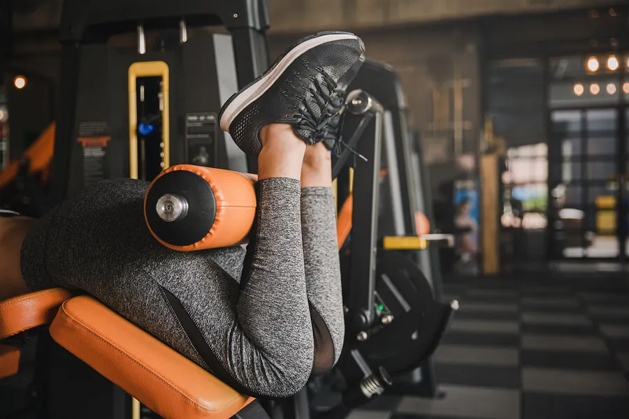 leg muscles and curls