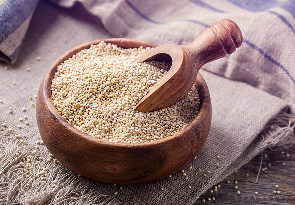 La quinoa está considerada como un superalimento.