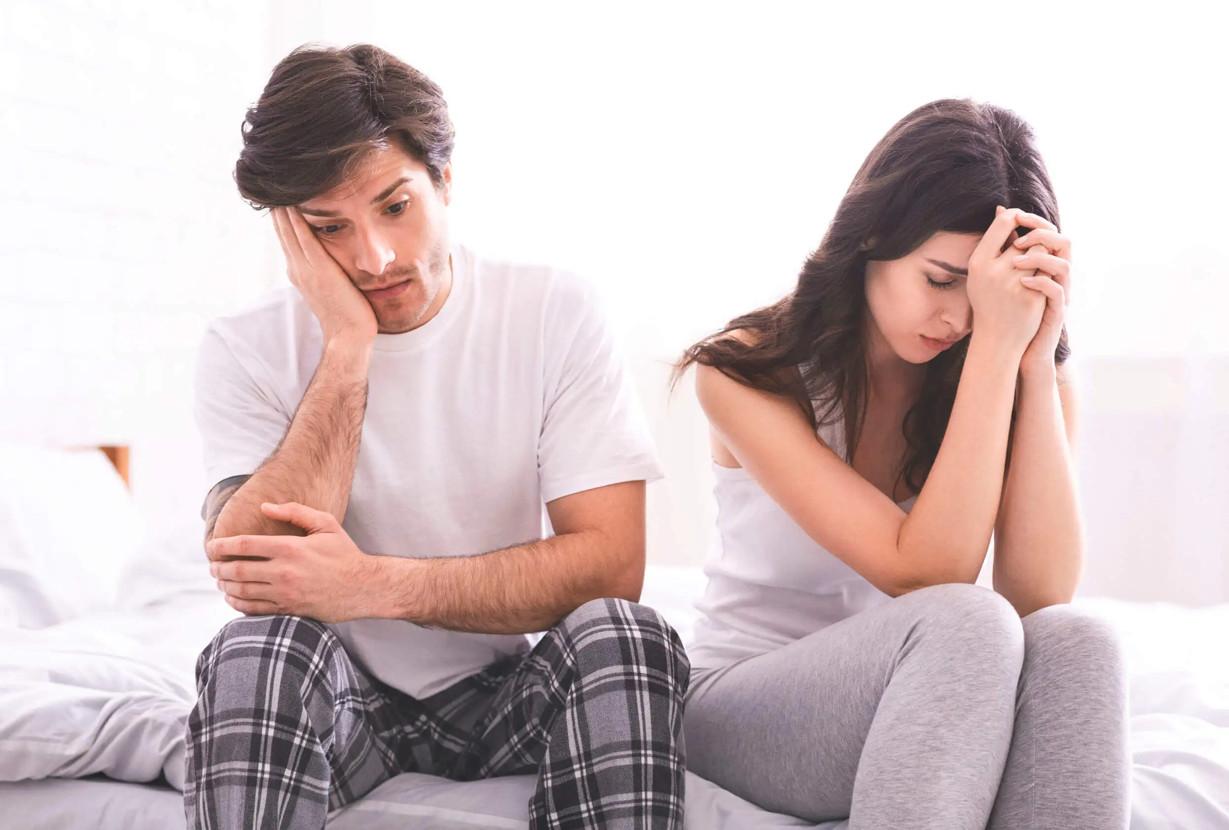 El vaginismo puede llevar a peleas con la pareja.