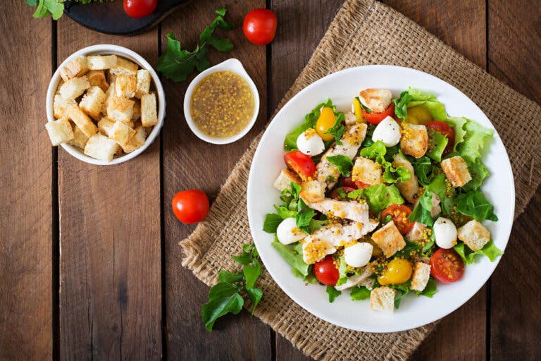 2 recetas para ensalada César