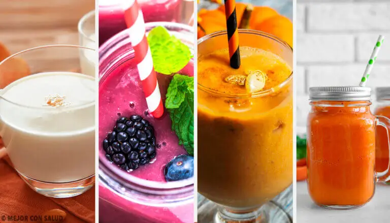 6 batidos con frutos de otoño