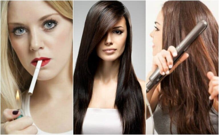 8 malos hábitos que afectan la salud de tu cabello
