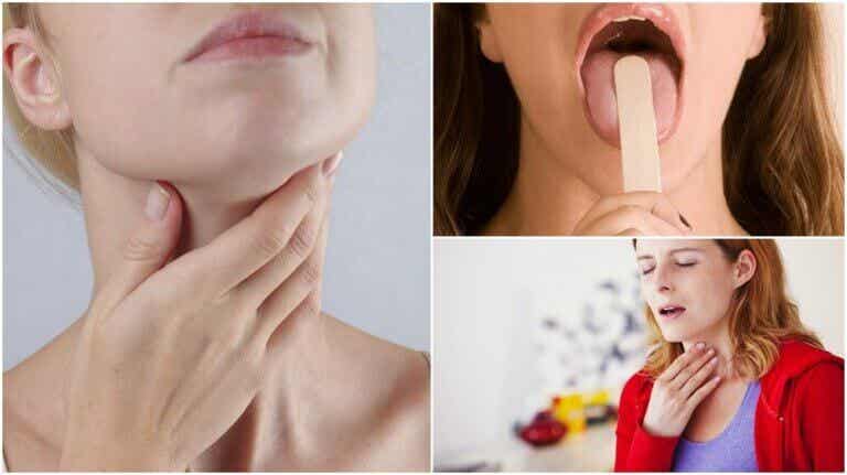 9 síntomas iniciales de cáncer de garganta que no debes ignorar