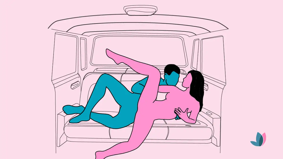 Postura cucharita todoterreno para hacer el amor en el coche