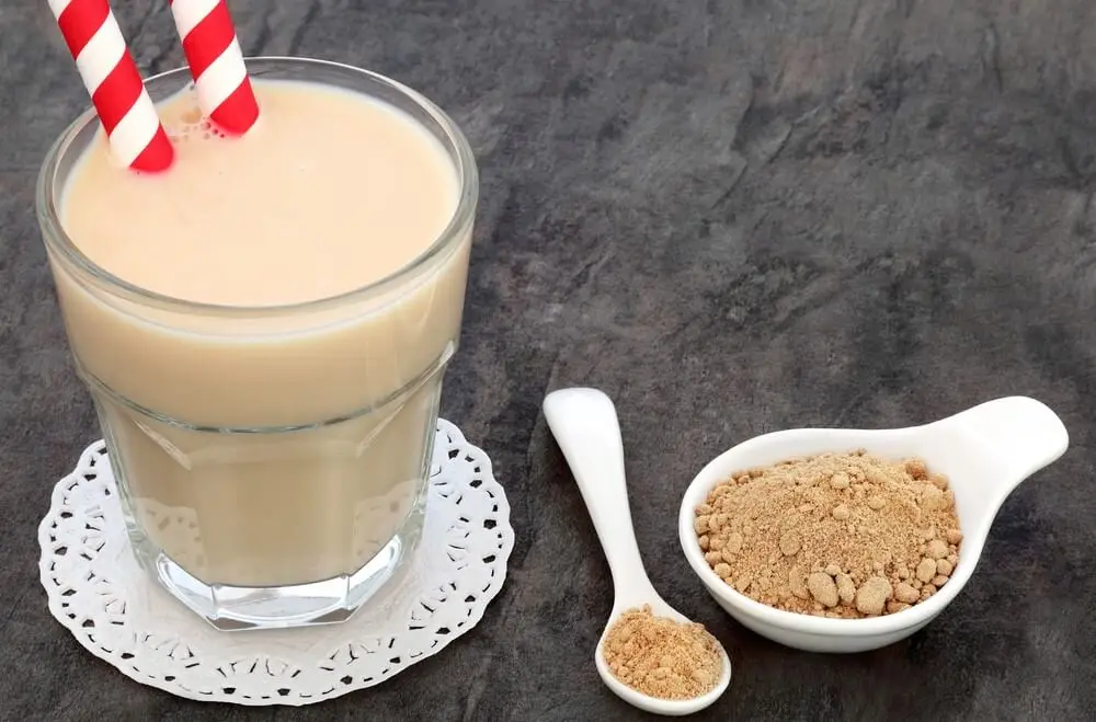 Batido de caricias rosas