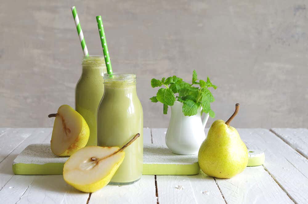 Smoothie poire et coing.