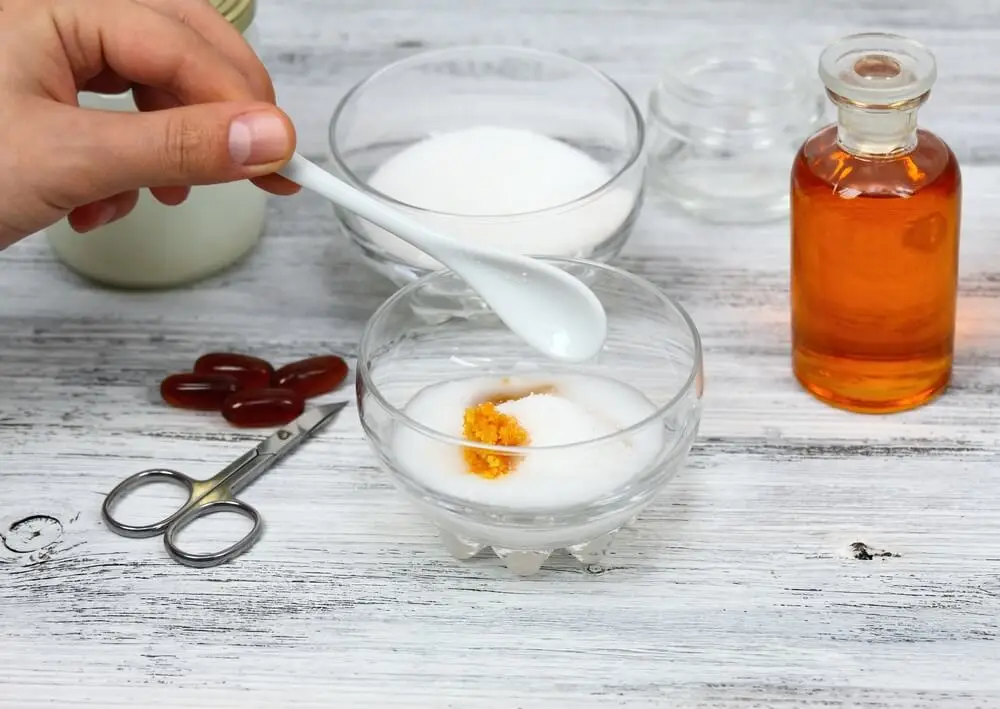 Crema de miel y aceite de coco