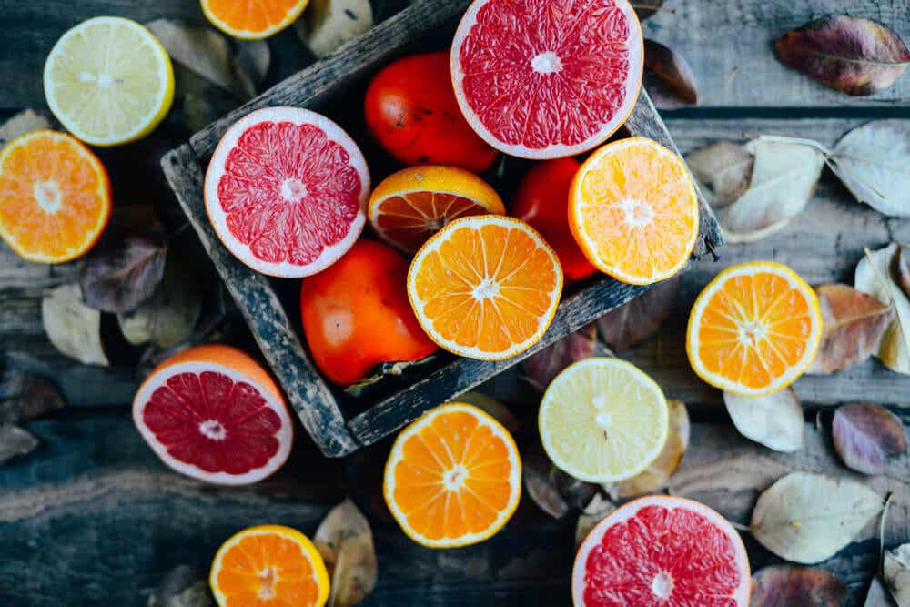Frutas y vegetales que contienen antioxidantes