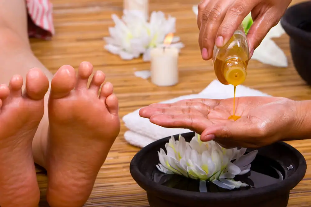 Aceites para los pies
