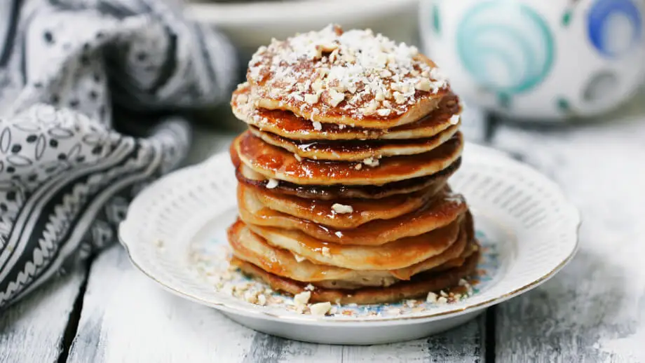 Crêpes manioc et noix de coco.