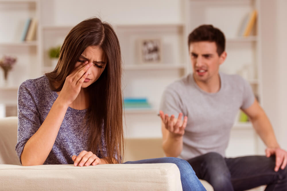 Las agresiones verbales hacen daño a nuestra pareja