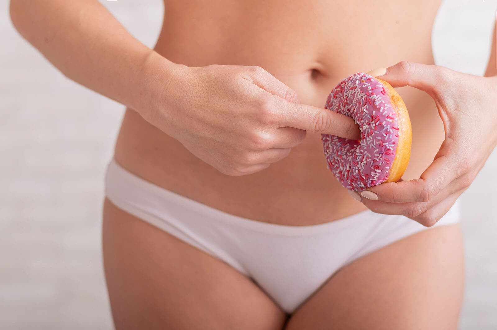 Masturbación femenina para buscar el punto G.