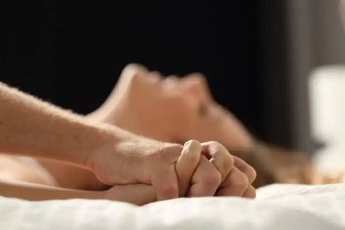 Mujer orgasmo