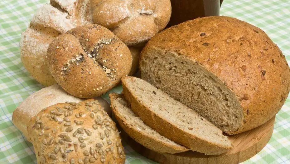 Pan de salvado de trigo.