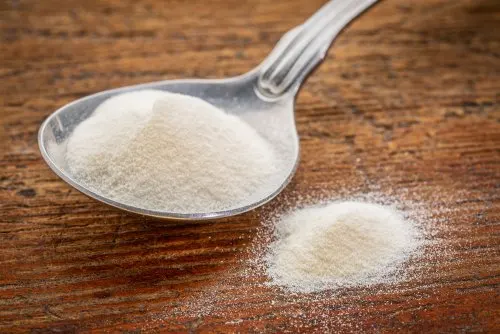 Collagen powder.