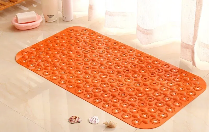A non-slip mat.