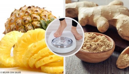 Batido de piña y jengibre para perder peso