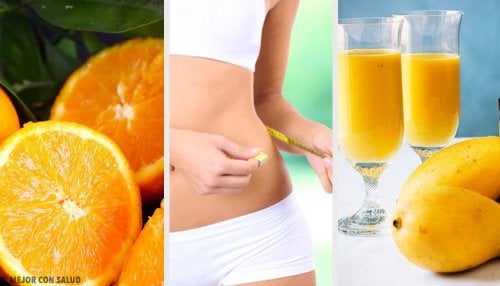 Batido naranja con calabaza, pomelo y mango para perder peso