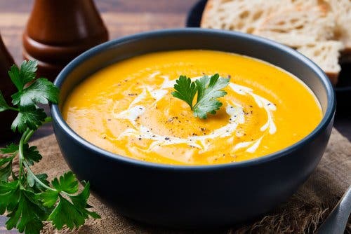 Sopas y cremas para almuerzos
