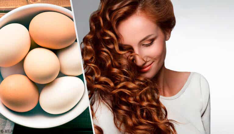 Usa huevo para cuidar tu cabello