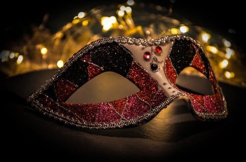 Decoraciones para quince años con antifaces
