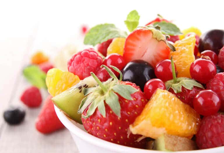 Deliciosos postres de frutas