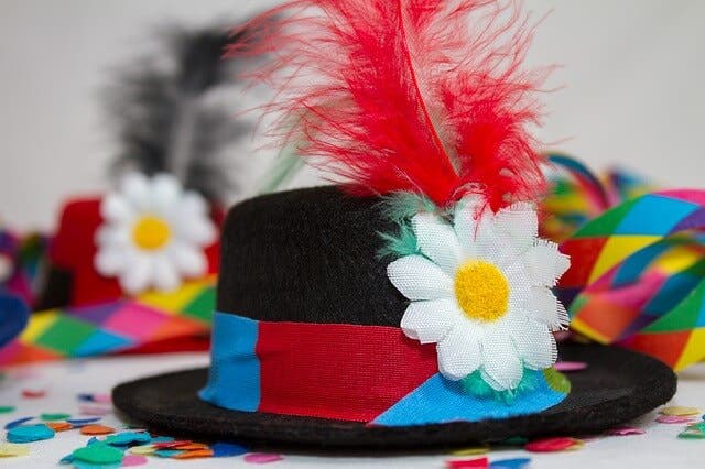 Gorros para fiestas infantiles.