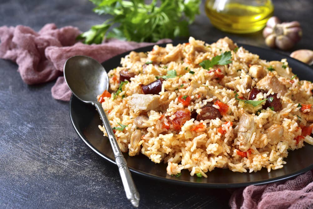 Preparación del pollo estilo cajún