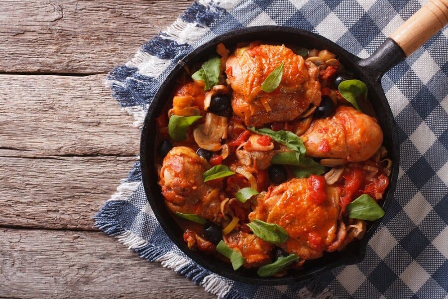 Receta deliciosa de pollo estilo cajún
