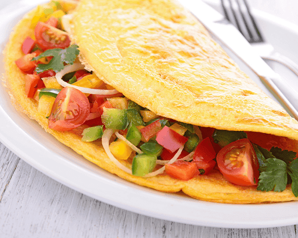 Receta para preparar tortilla de verduras