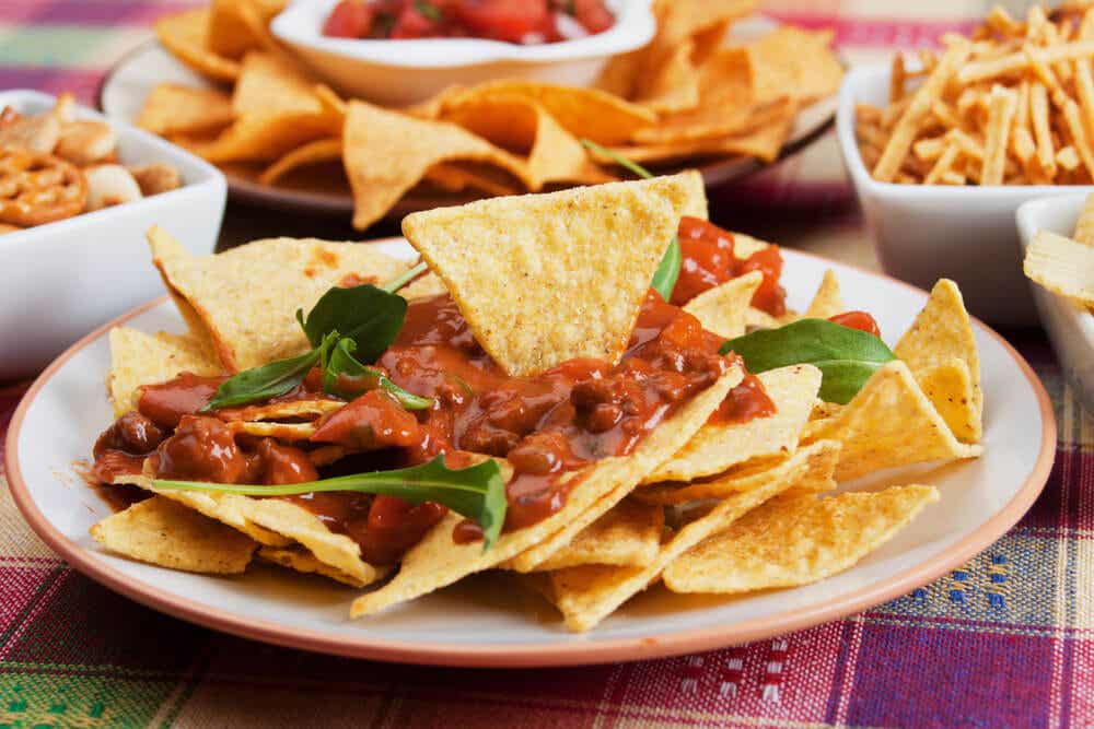 Tres recetas de nachos mexicanos