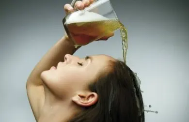 Recetas con cerveza para el cabello