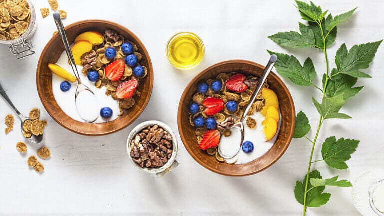 4 desayunos nutritivos a base de frutas
