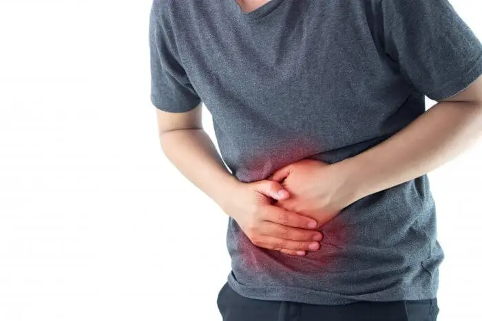 Dolor de barriga.