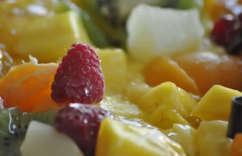 Salade de fruits.