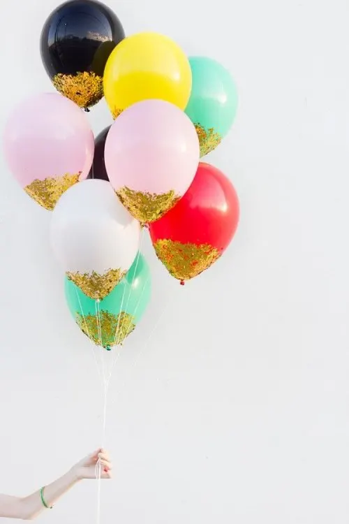 manualidades para fiestas de globos.