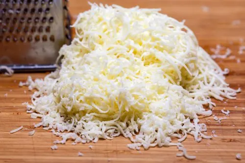 Fromage râpé.