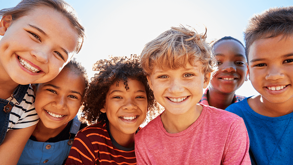 Niños con bienestar por el método KiVa.