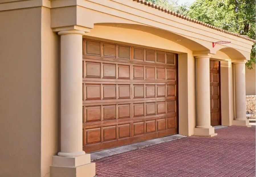 Puertas de garaje de moda.