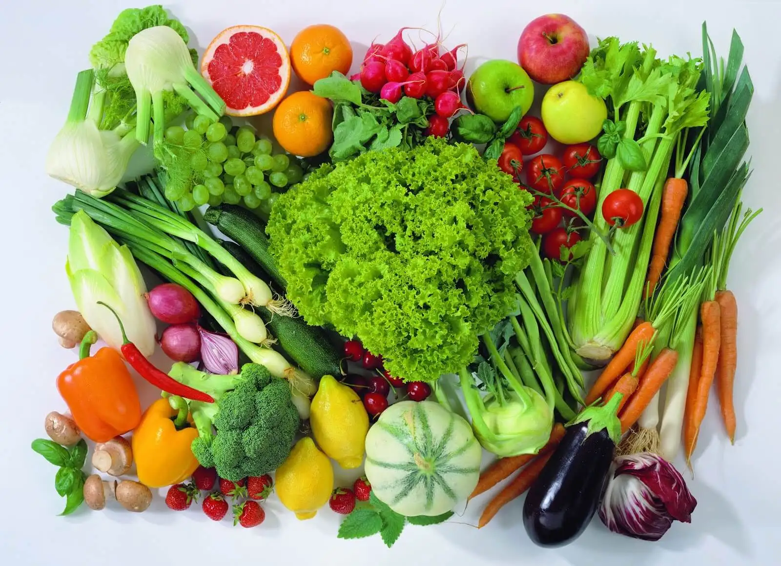 frutas y verduras