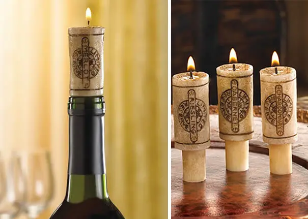 Velas originales.