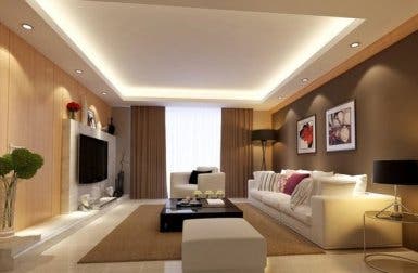 Cómo decorar el cielo raso de manera moderna