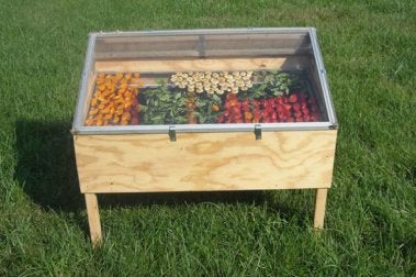 Cómo hacer tu propio deshidratador solar