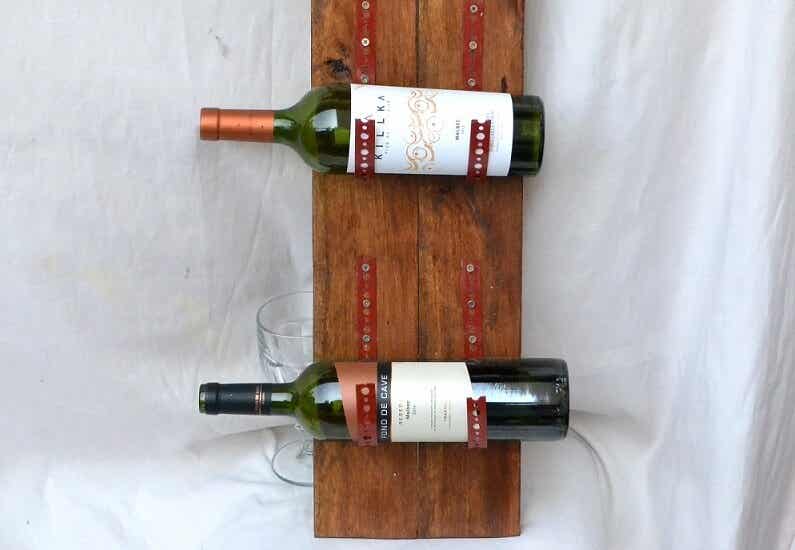 Licorera de madera para vinos