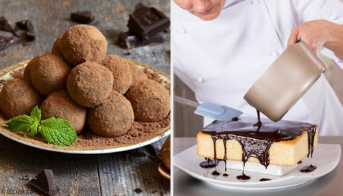 Receta fácil para preparar pastel de trufa