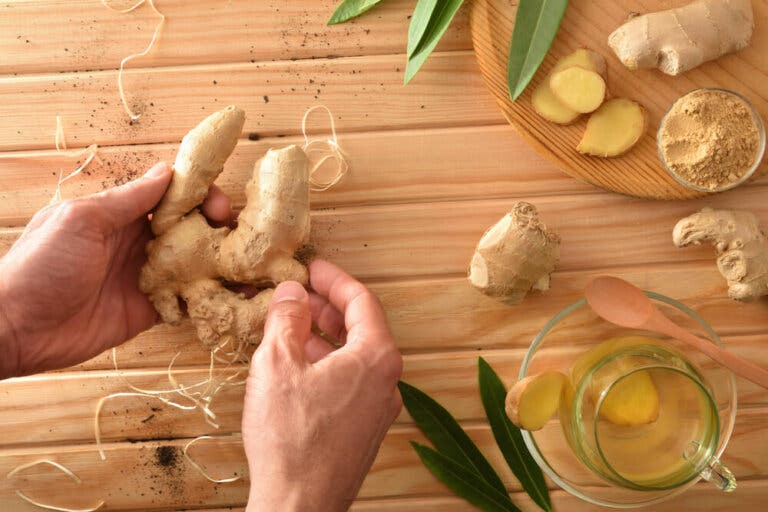 Prepara un antiviral en casa con jengibre