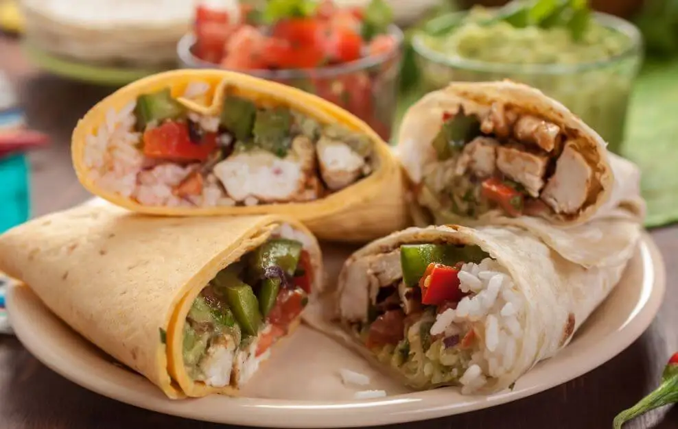 Burritos de arroz.