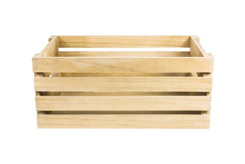 Las cajas de madera pueden tener muchos usos.